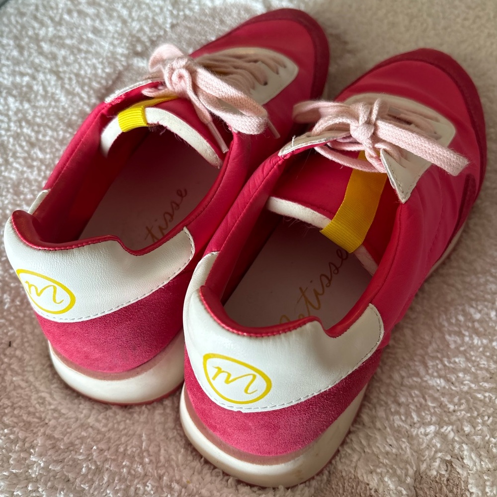 Matisse Women's Sneakers in Pink and Cream
